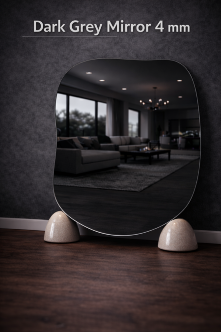 Dark Grey Mirror - (Black)