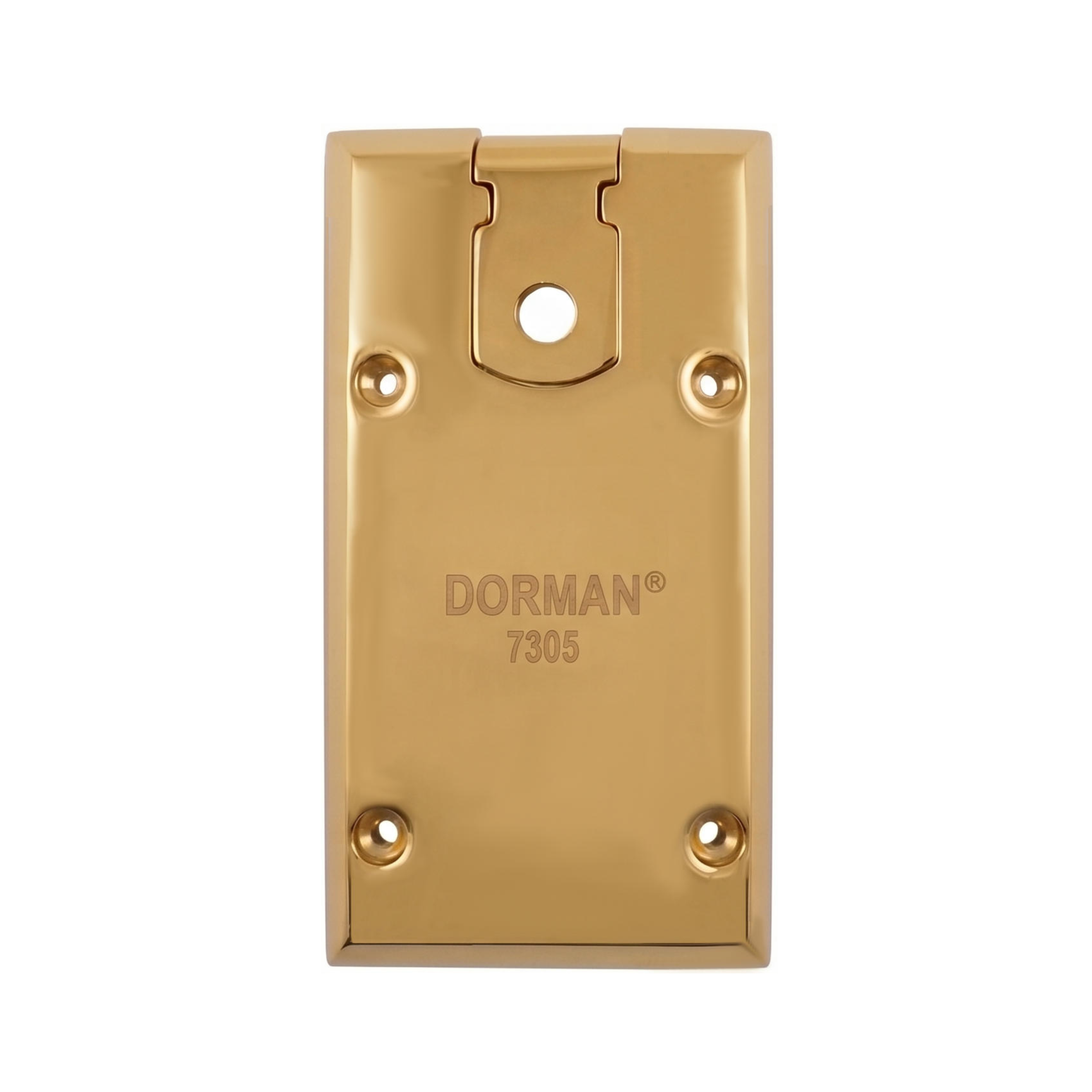 Dorman® DM-C7305G Stainless Steel Cover for DM-7305 Floor Spring – Gold PVD