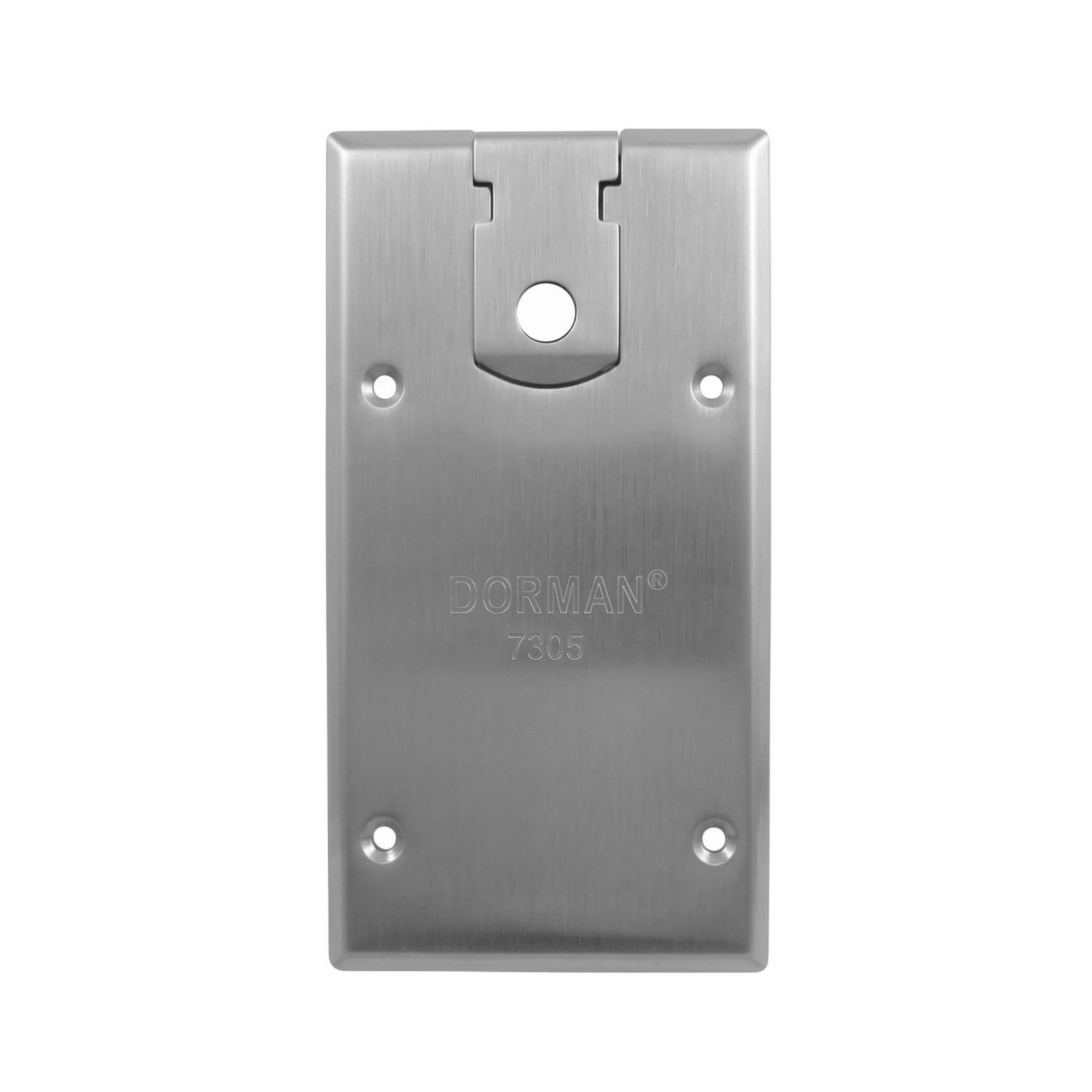 Dorman® DM-C7305S Stainless Steel Cover for DM-7305 Floor Spring – Satin