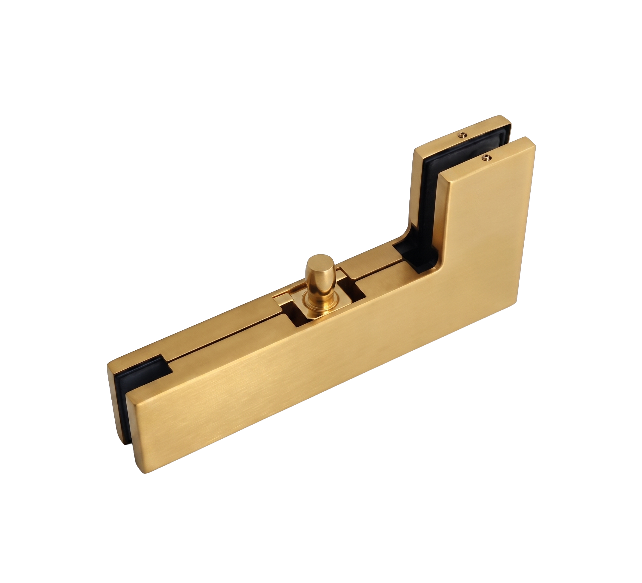 Dorman® DM-40GS Patch for Overpanel & Sidelight with Pivot (15 mm Ø) – SUS304 – Satin Gold
