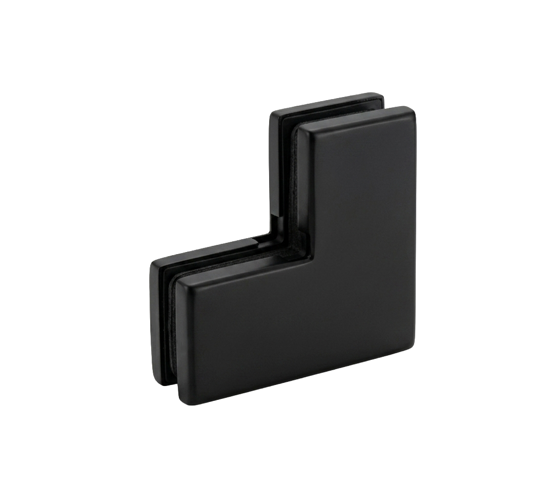Dorman® DM-360B Connector with Two Stop Inserts & Two Blank Inserts (90°) – SUS304 – Matte Black
