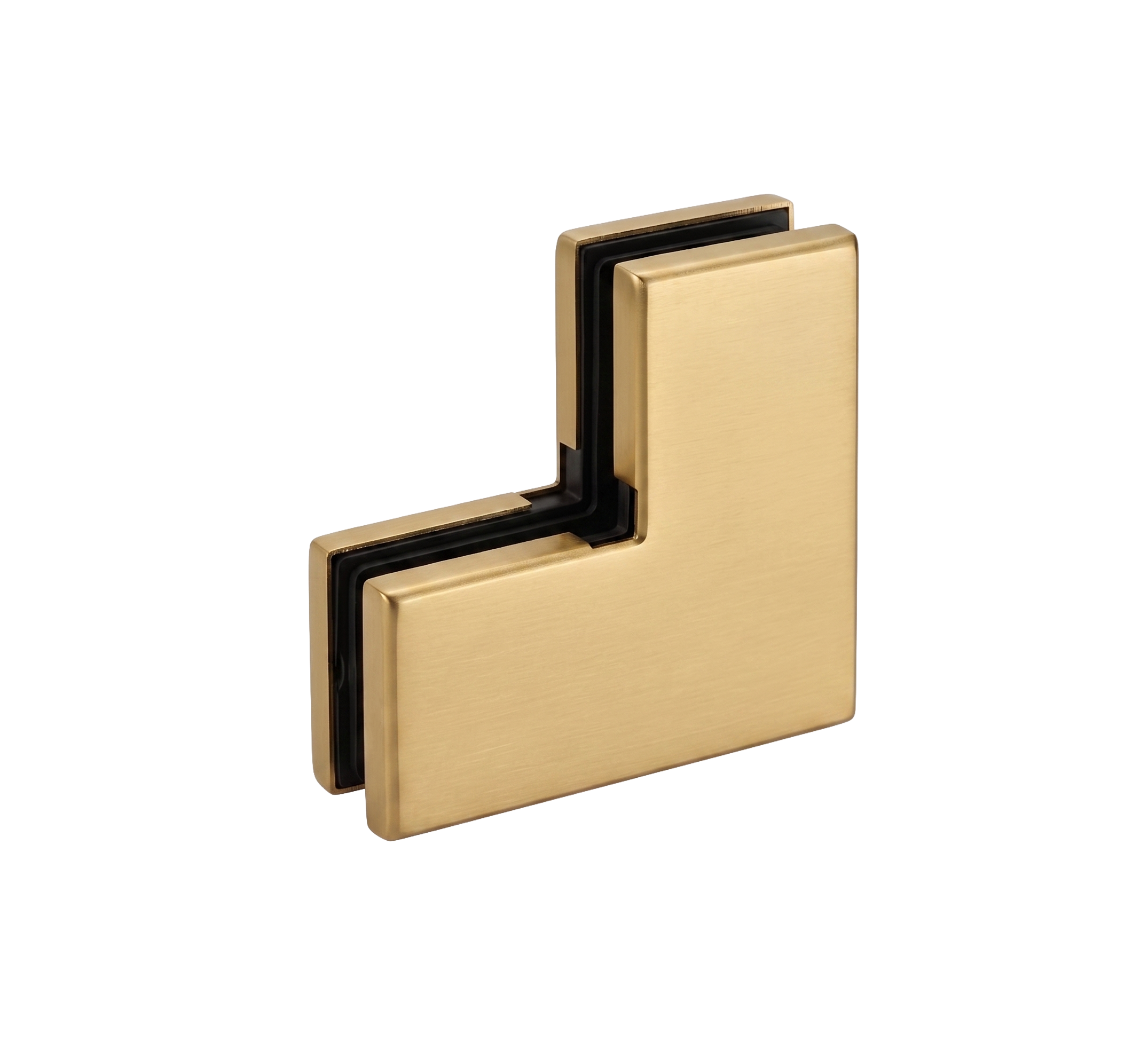Dorman® DM-360GS Connector with Two Stop Inserts & Two Blank Inserts (90°) – SUS304 Satin Gold