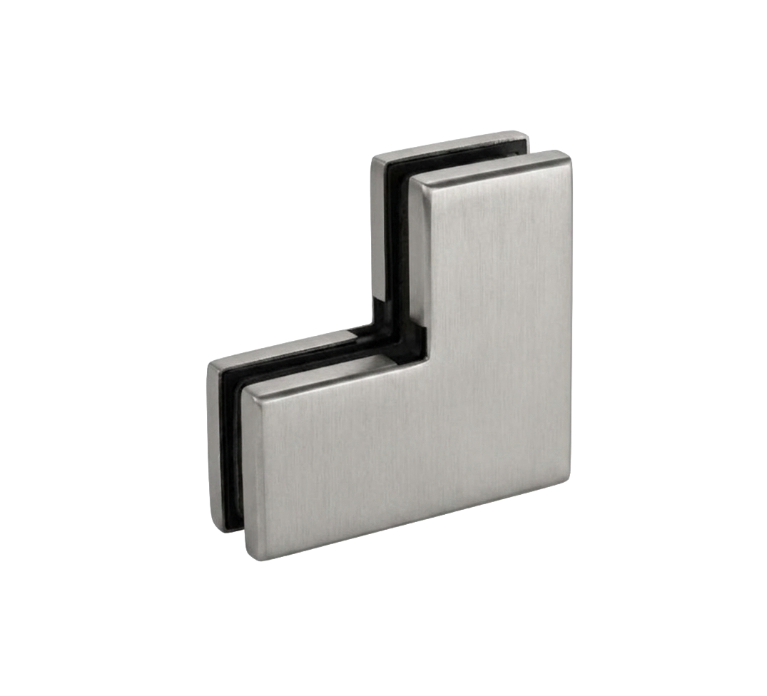 Dorman® DM-360S Connector with Two Stop Inserts & Two Blank Inserts (90°) – SUS304 Satin