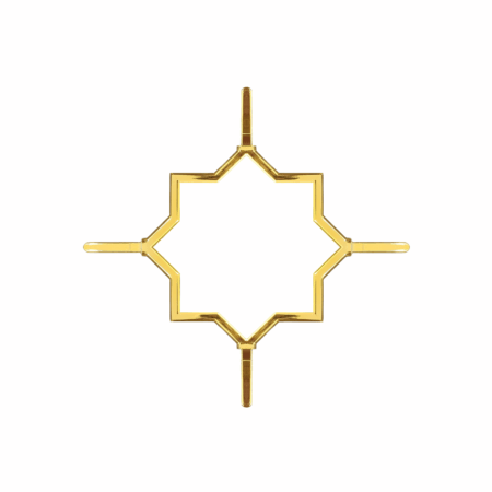 AL7® Germanella Prestige Floral Insert (Golden) – 11269IG
