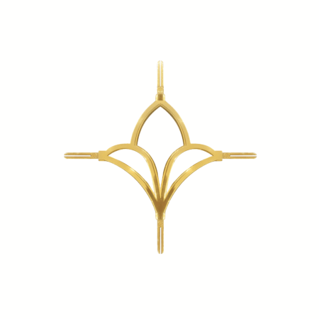 AL7® Flower Germanella (Golden) – 11265IG