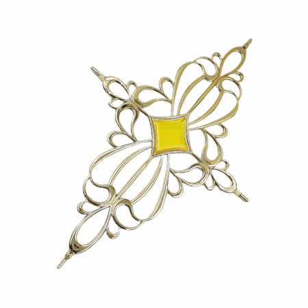 Dorman® Ornamental Floral Insert (Gold) for Round Shape Bar – 11271GC