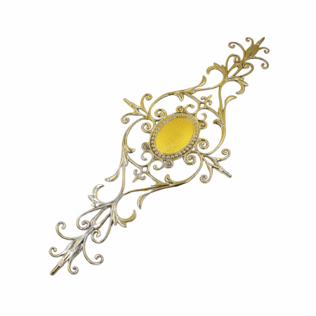 Dorman® Victorian Decorative Insert – Large (Gold) for Round Shape Bar – 11272GC