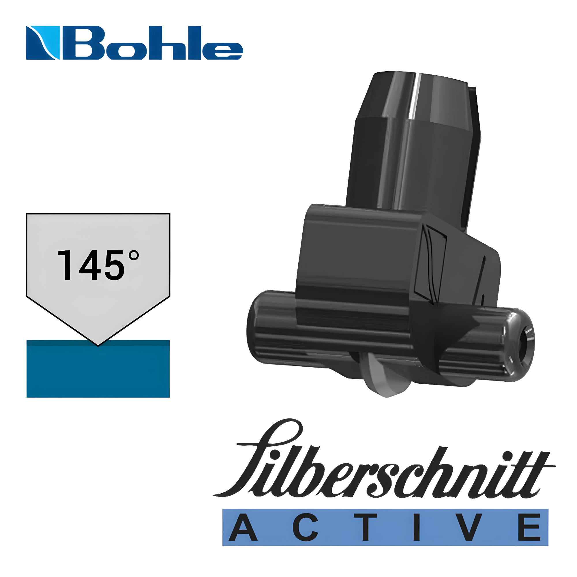 Bohle Silberschnitt® BO 416A145 Plastic Wheel Holder with Carbide Cutting Wheel – 145°