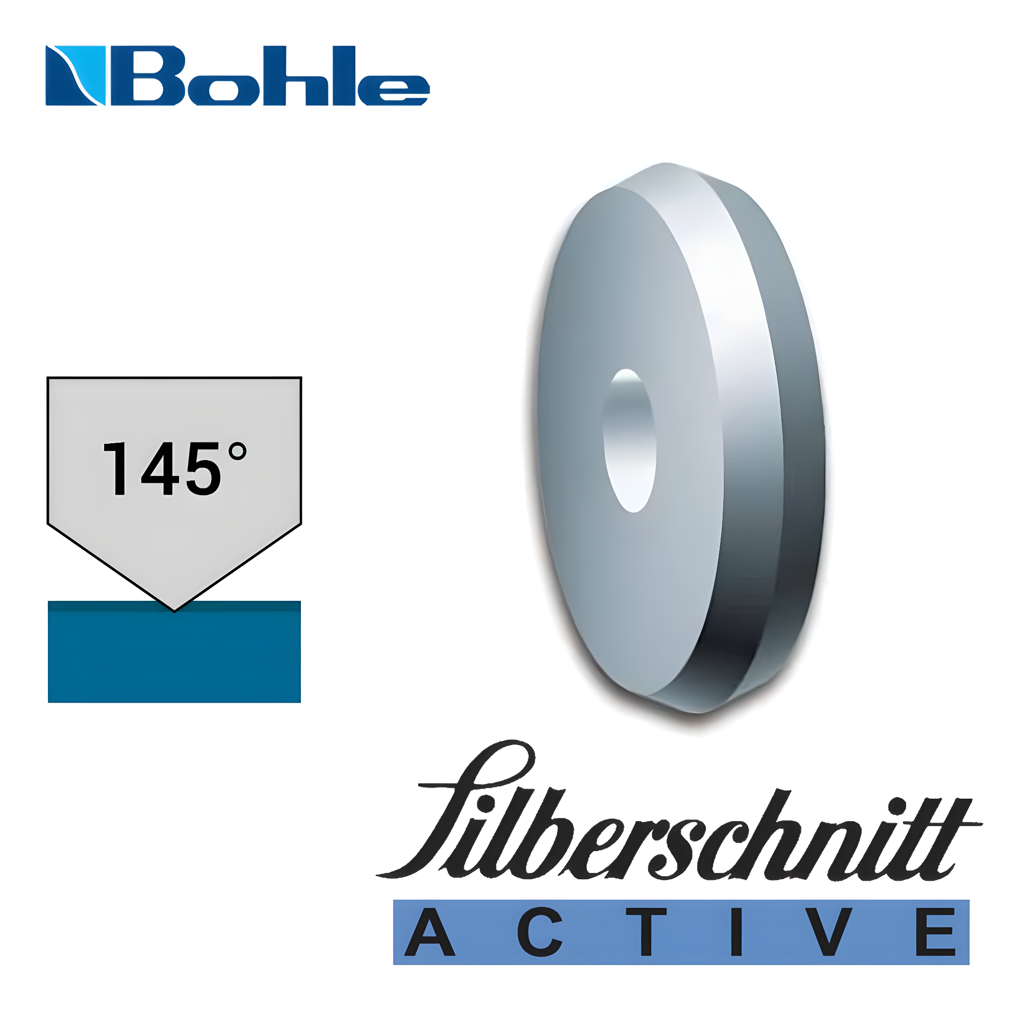 Bohle Silberschnitt® BO 02A145 Carbide Cutting Wheel - 145°