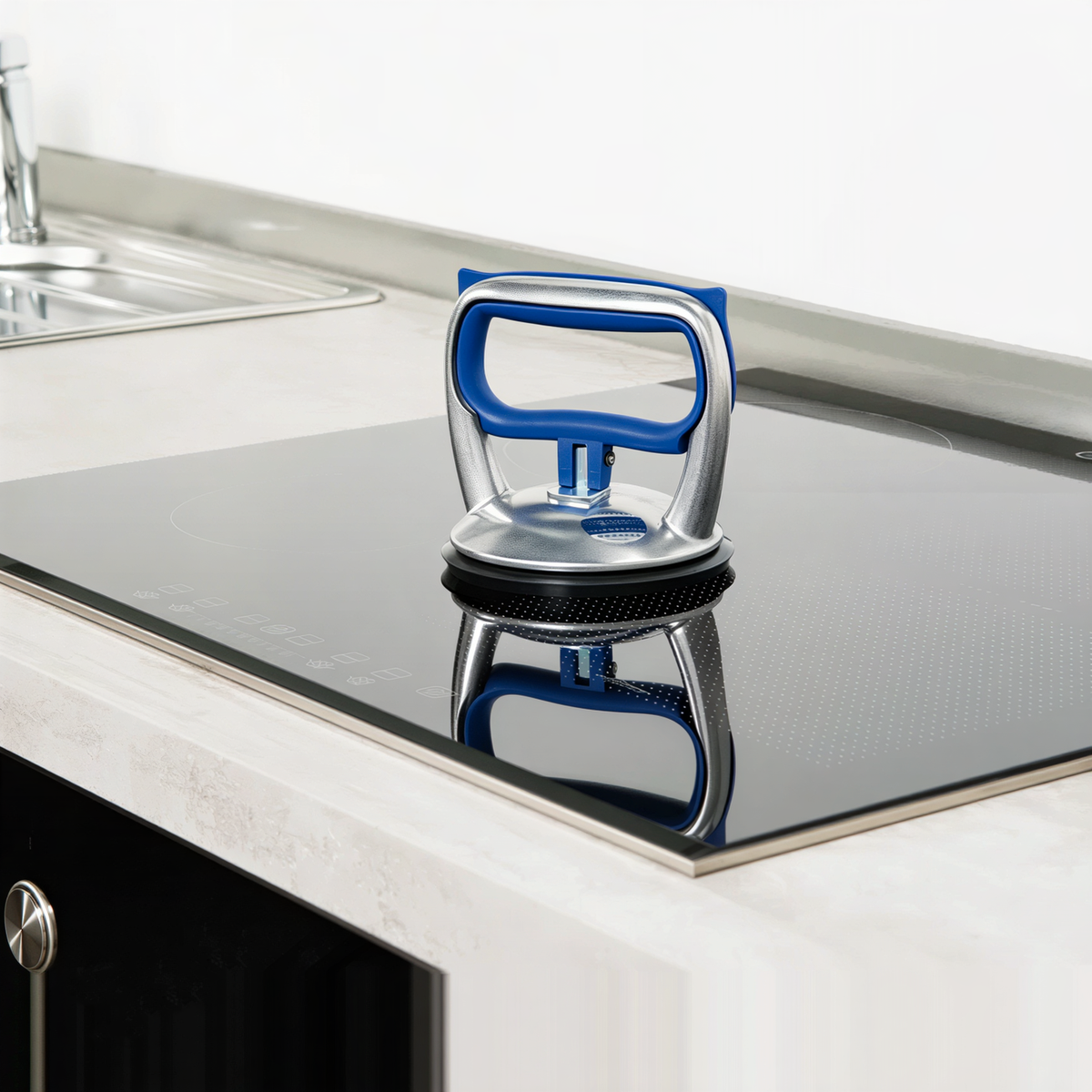 Bohle Veribor® BO 600.0BL 1-Cup Aluminium Suction Lifter – 30 kg