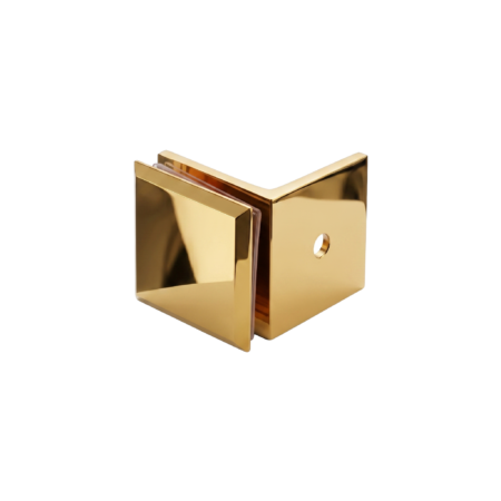 Dorman® DM-C7012G 90° Glass-to-Wall Connector – Golden