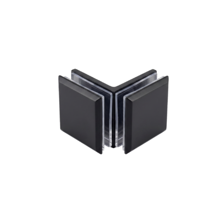 Dorman® DM-C7025B 90° Glass-to-Glass Connector – Matte Black