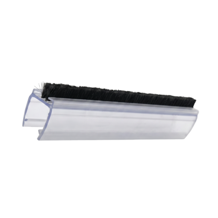 Dorman® DM-SS703112 Transparent Mohair Brush Shower Door Seal for 12 mm Glass