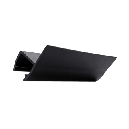 Dorman® DM-SS70312B Black Side-Fin Shower Door Seal for 12 mm Glass