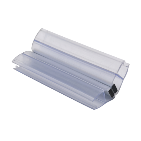 Dorman® DM-SS70810 Transparent 135° Magnetic Shower Door Seal Pair for 10 mm Glass