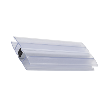 Dorman® DM-SS70910 Transparent 180° Magnetic Shower Door Seal Pair for 10 mm Glass