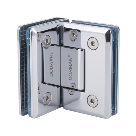 Dorman® Shower Hinge Chrome Glass to Glass 90° (DM-SH734P) – Zinc