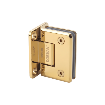 Dorman® Shower Hinge Golden Glass to Wall 90° (DM-SH720G4) – SUS304