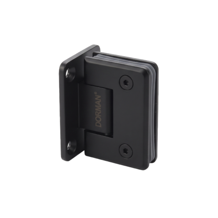 Dorman® Shower Hinge Matte Black Glass to Wall 90° (DM-SH720B) – Zinc