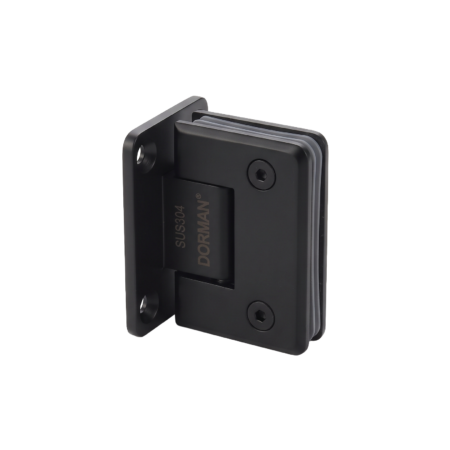 Dorman® Shower Hinge Matte Black Glass to Wall 90° (DM-SH720B4) – SUS304
